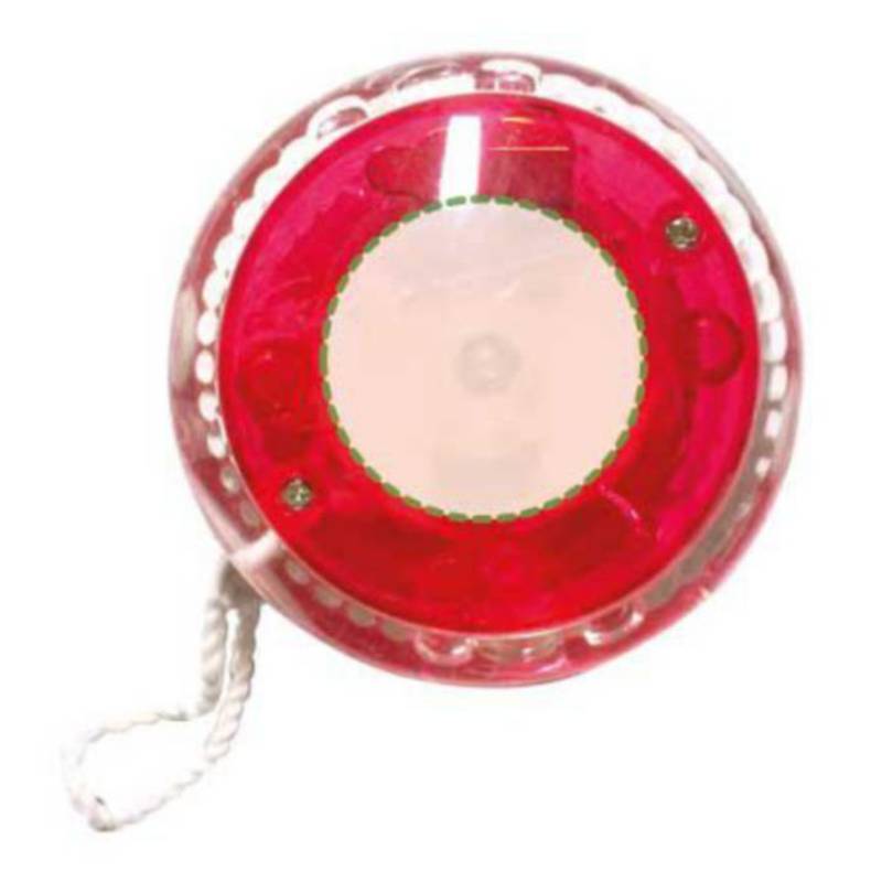 JOLI plastové svítící jojo, červená JOLI plastové svítící jojo, červená