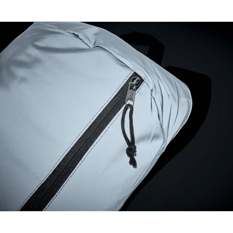 Batoh 600D, polyester, EN13356 certifikováno, matná stříbrná Batoh 600D, polyester, EN13356 certifikováno, matná stříbrná