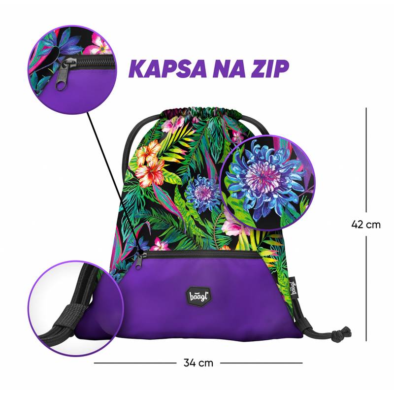 BAAGL - Vrecko Skate Mint BAAGL - Vrecko Skate Mint