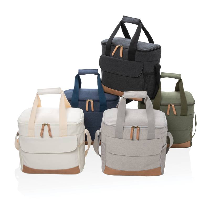 Veľká chladiaca taška Impact z 16 oz. recykl. canvas AWARE™ Veľká chladiaca taška Impact z 16 oz. recykl. canvas AWARE™