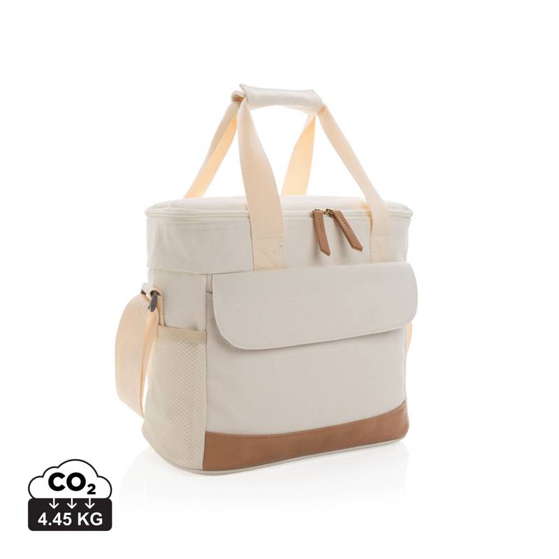 Veľká chladiaca taška Impact z 16 oz. recykl. canvas AWARE™ Veľká chladiaca taška Impact z 16 oz. recykl. canvas AWARE™