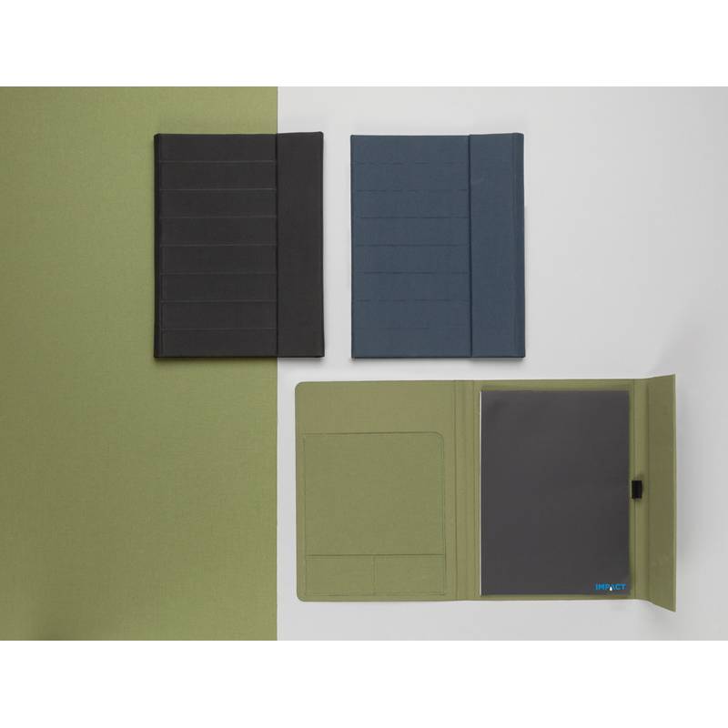 Portfólio A4 s magnetickým zapínaním Impact z RPET AWARE™ Portfólio A4 s magnetickým zapínaním Impact z RPET AWARE™