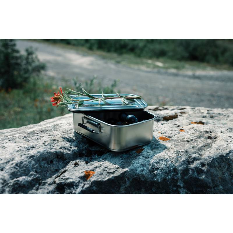 Nepropustná krabička na jídlo z RCS recyklované oceli Nepropustná krabička na jídlo z RCS recyklované oceli