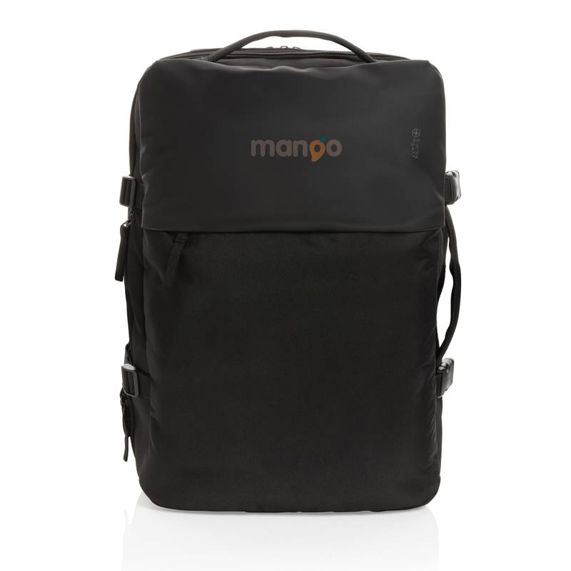 Rozšíriteľný víkendový batoh Swiss Peak z RPET AWARE™ Rozšíriteľný víkendový batoh Swiss Peak z RPET AWARE™