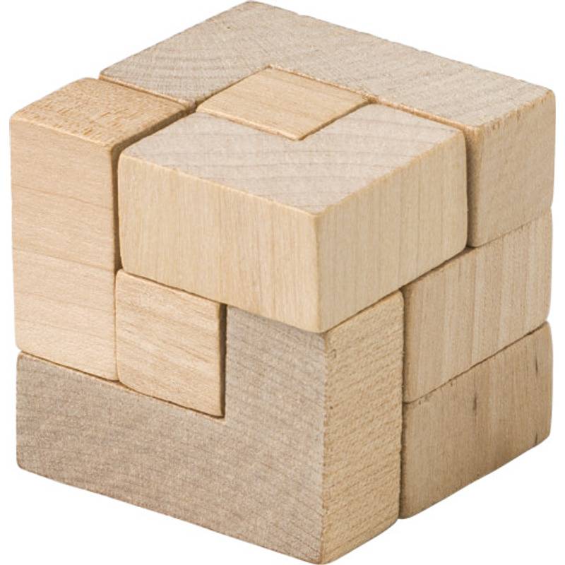 Dřevěná kostka puzzle Dřevěná kostka puzzle