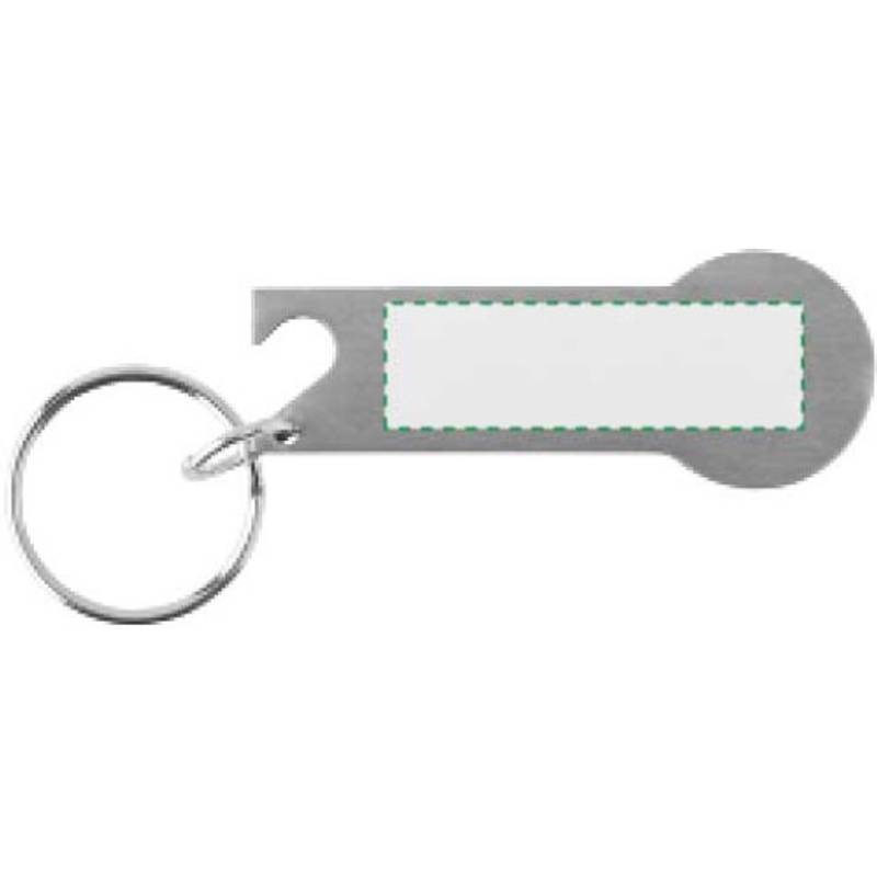 Multifunkčná kľúčenka z nehrdzavejúcej ocele Multifunkčná kľúčenka z nehrdzavejúcej ocele