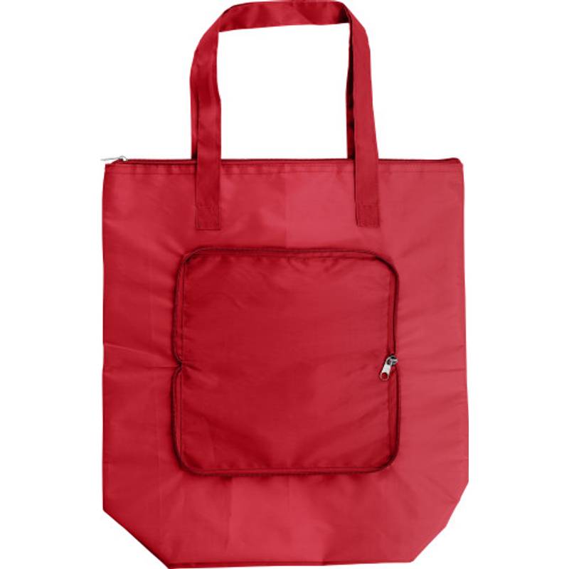 Polyesterová (210T) chladiaca taška, biela Polyesterová (210T) chladiaca taška, biela