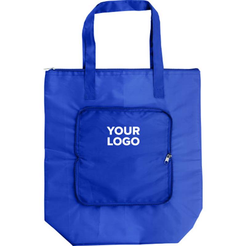 Polyesterová (210T) chladiaca taška, biela Polyesterová (210T) chladiaca taška, biela