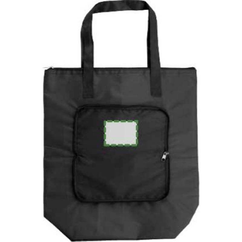 Polyesterová (210T) chladiaca taška, biela Polyesterová (210T) chladiaca taška, biela