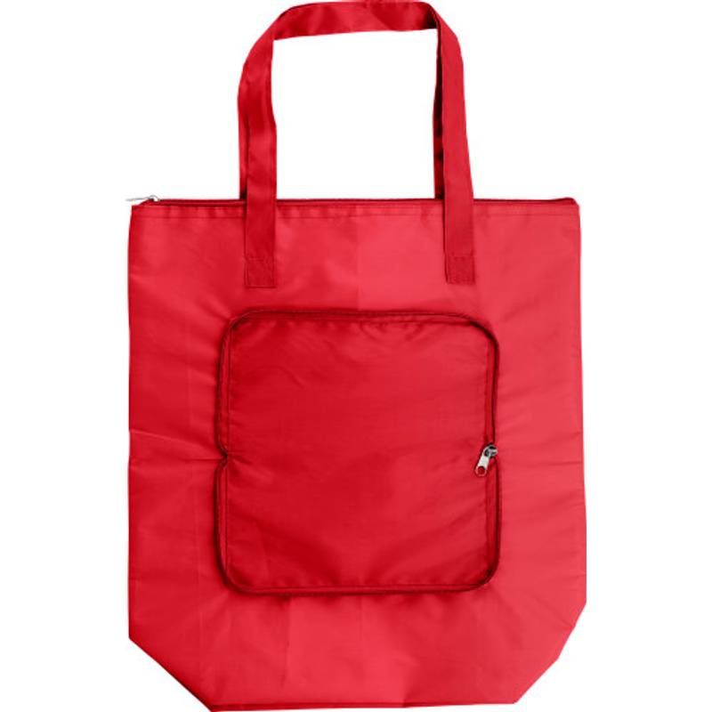 Polyesterová (210T) chladiaca taška, biela Polyesterová (210T) chladiaca taška, biela