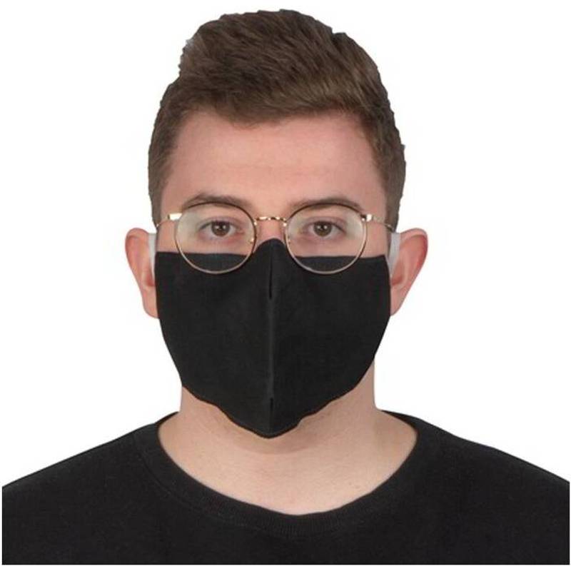 Bavlněná rouška, černá Bavlněná rouška, černá