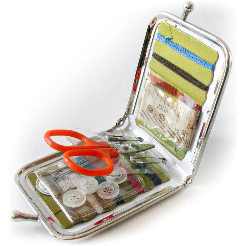 Šicia súprava v puzdre z umelej kože, biela Šicia súprava v puzdre z umelej kože, biela