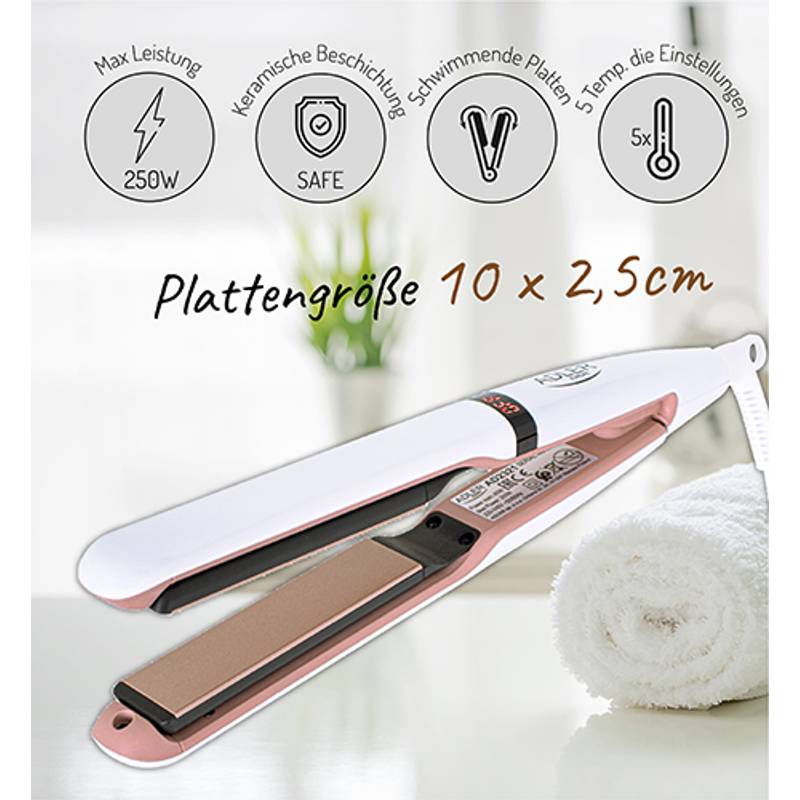 Žehlička na vlasy - keramická s tep. Ovládaním Žehlička na vlasy - keramická s tep. Ovládaním