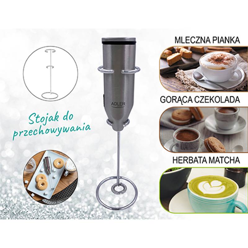 Napěňovač mléka se stojanem AD4500 Napěňovač mléka se stojanem AD4500