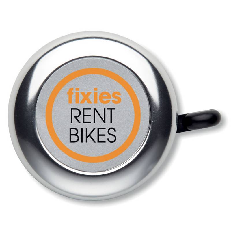 Činky ZVONEK NA KOLO, STŘÍBRNÁ Činky ZVONEK NA KOLO, STŘÍBRNÁ