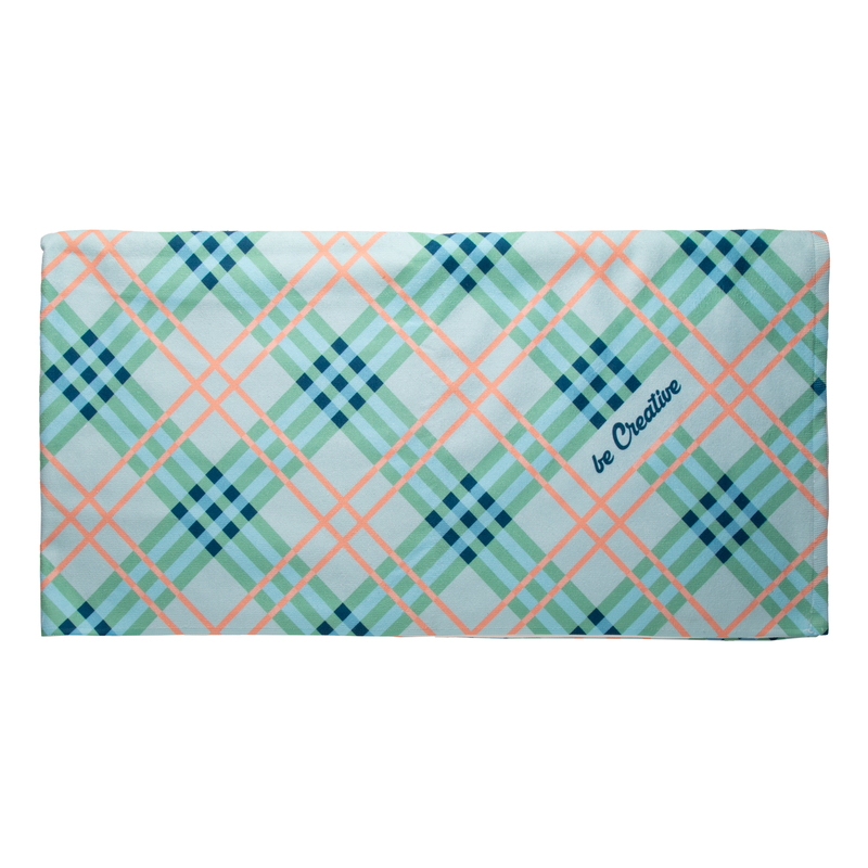 Oboustranný ručník se sublimačním potiskem na jedné straně. 100% bavlna + 100% mikrovlákno, 400 g/m Oboustranný ručník se sublimačním potiskem na jedné straně. 100% bavlna + 100% mikrovlákno, 400 g/m