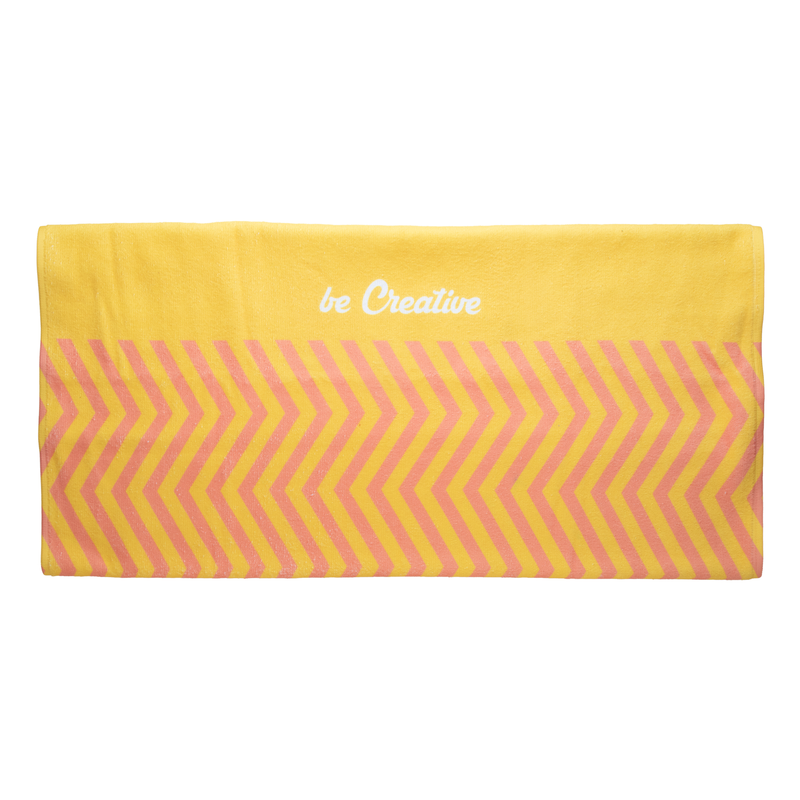 Oboustranný ručník se sublimačním potiskem na jedné straně. 100% bavlna + 100% mikrovlákno, 400 g/m Oboustranný ručník se sublimačním potiskem na jedné straně. 100% bavlna + 100% mikrovlákno, 400 g/m