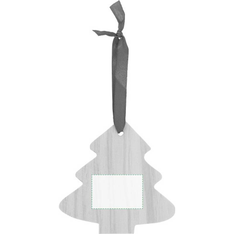 Drevená vianočná ozdoba v tvare stromčeka Drevená vianočná ozdoba v tvare stromčeka