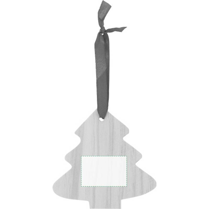 Drevená vianočná ozdoba v tvare stromčeka Drevená vianočná ozdoba v tvare stromčeka