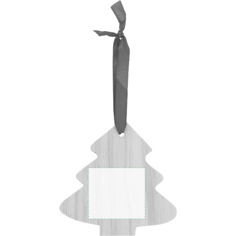 Drevená vianočná ozdoba v tvare stromčeka Drevená vianočná ozdoba v tvare stromčeka