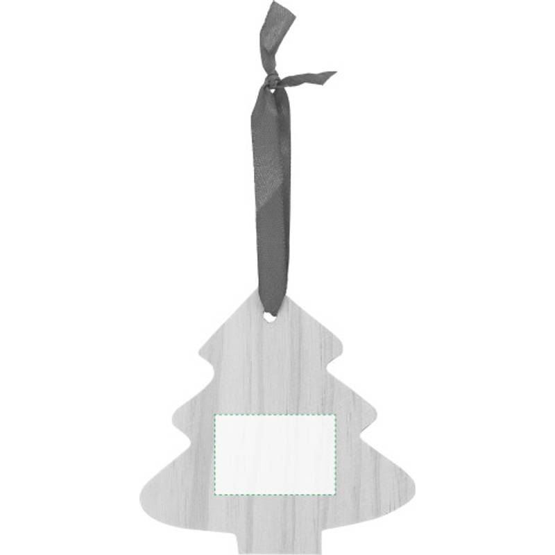 Drevená vianočná ozdoba v tvare stromčeka Drevená vianočná ozdoba v tvare stromčeka
