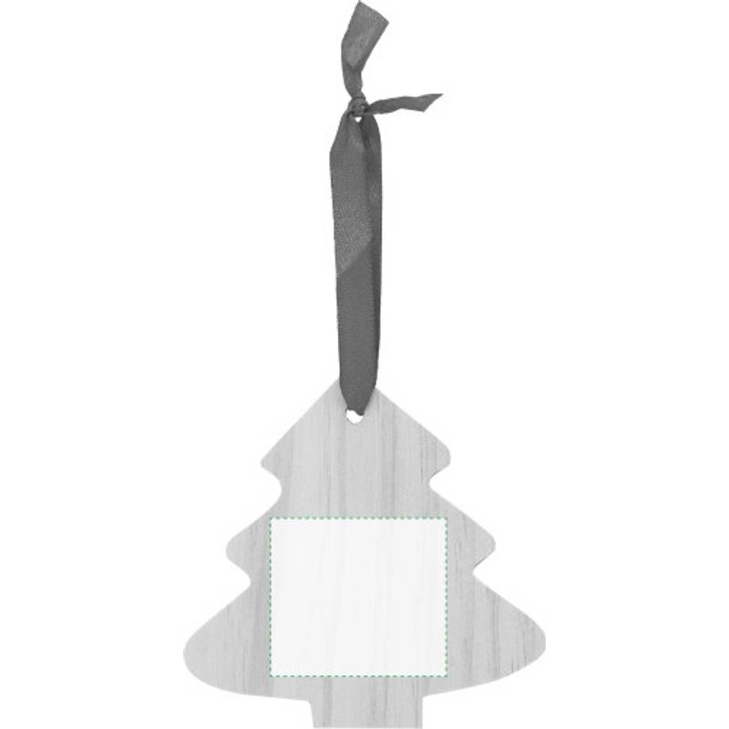 Drevená vianočná ozdoba v tvare stromčeka Drevená vianočná ozdoba v tvare stromčeka