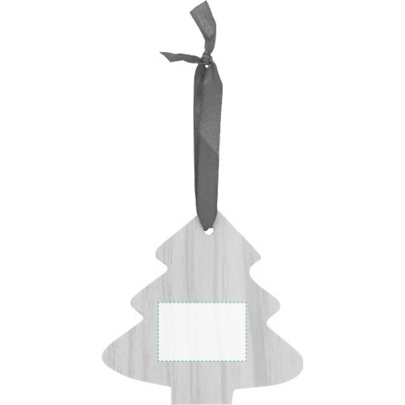 Drevená vianočná ozdoba v tvare stromčeka Drevená vianočná ozdoba v tvare stromčeka