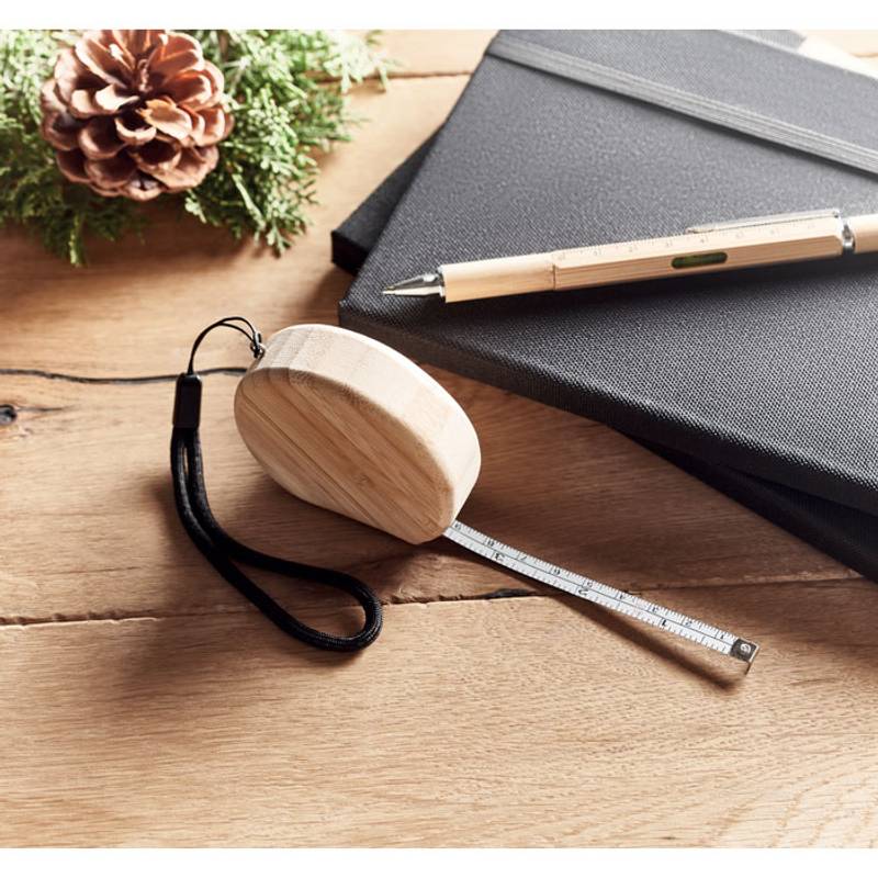 Bambusové měřící pásmo 2m, hnědá Bambusové měřící pásmo 2m, hnědá