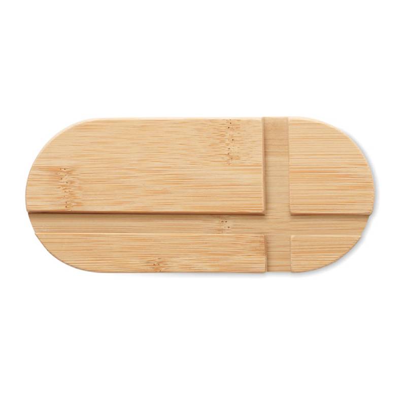 Stojan na tablet nebo chytrý telefon, hnědá Stojan na tablet nebo chytrý telefon, hnědá