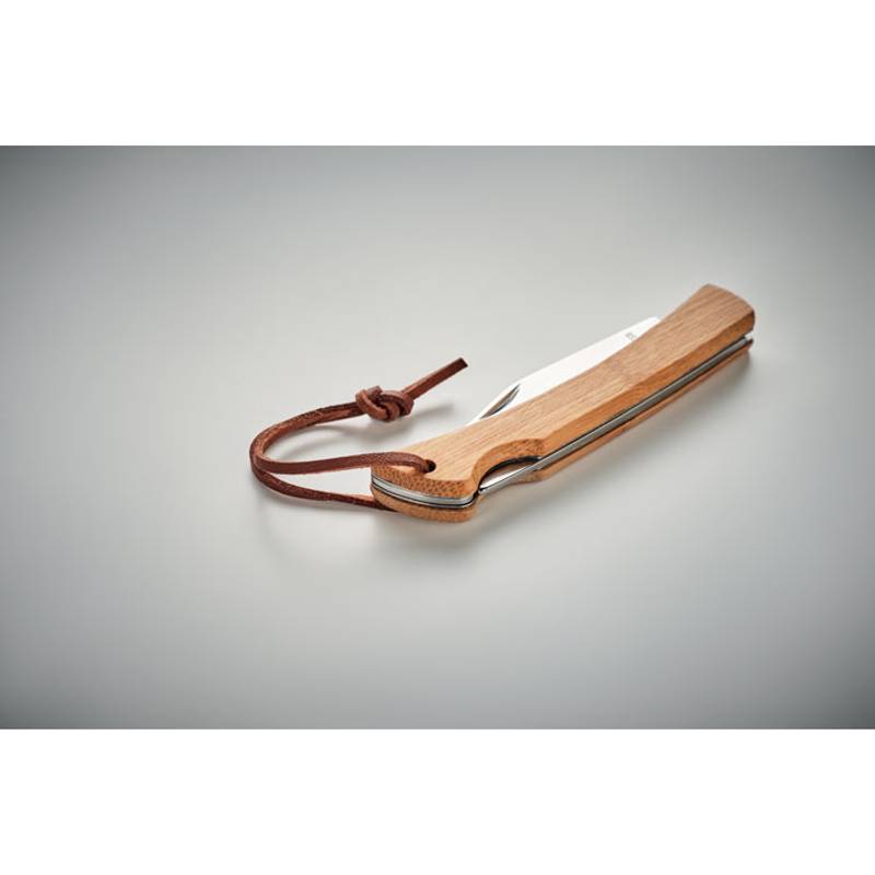 Skládací kapesní nůž, hnědá Skládací kapesní nůž, hnědá