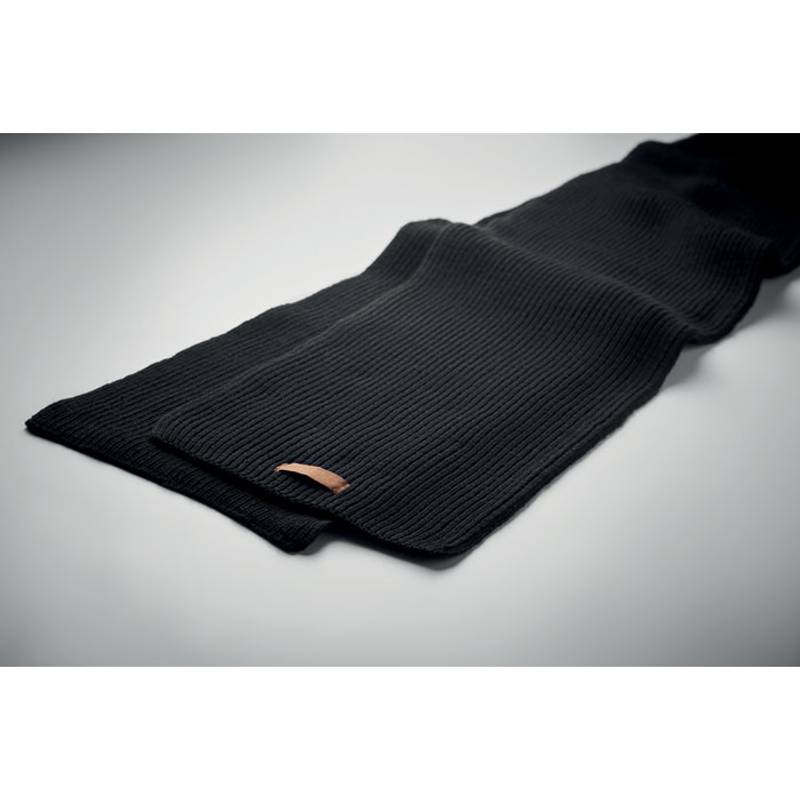 Sada 3 doplňků na zimu z RPET, černá Sada 3 doplňků na zimu z RPET, černá