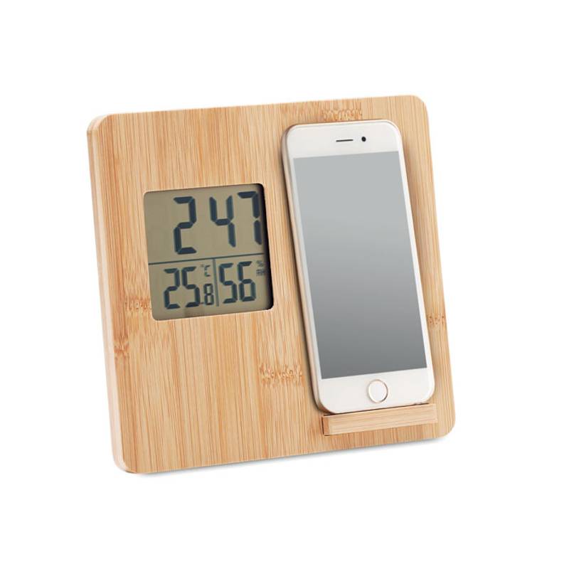 Meteo stanica a nabíjačka, hnedá Meteo stanica a nabíjačka, hnedá