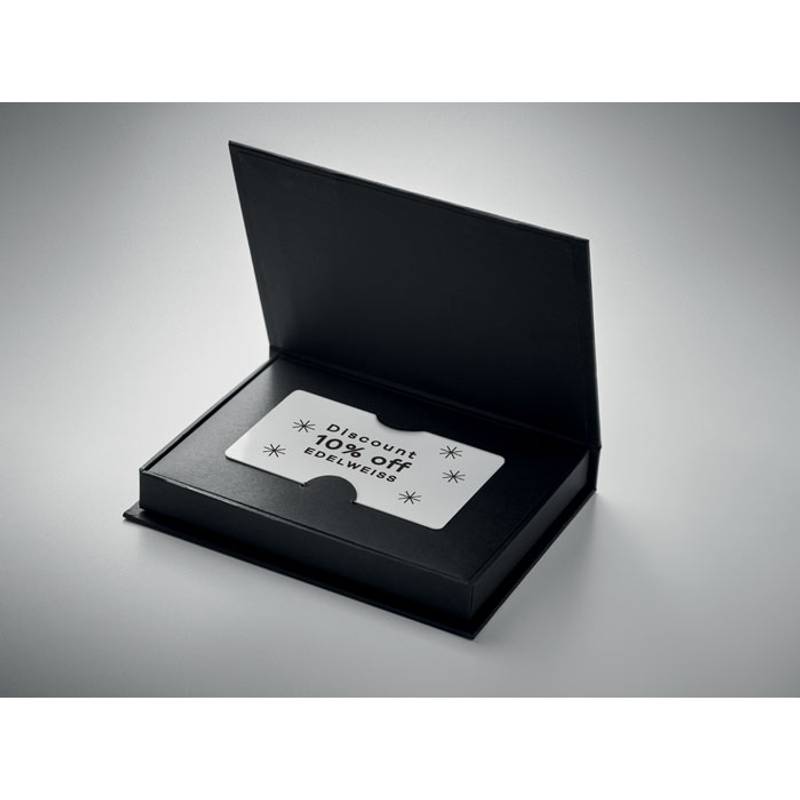 Dárková krabička z kartonu, černá Dárková krabička z kartonu, černá