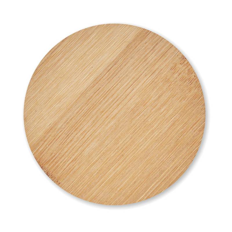 Svíčka v bambusovém držáku, hnědá Svíčka v bambusovém držáku, hnědá