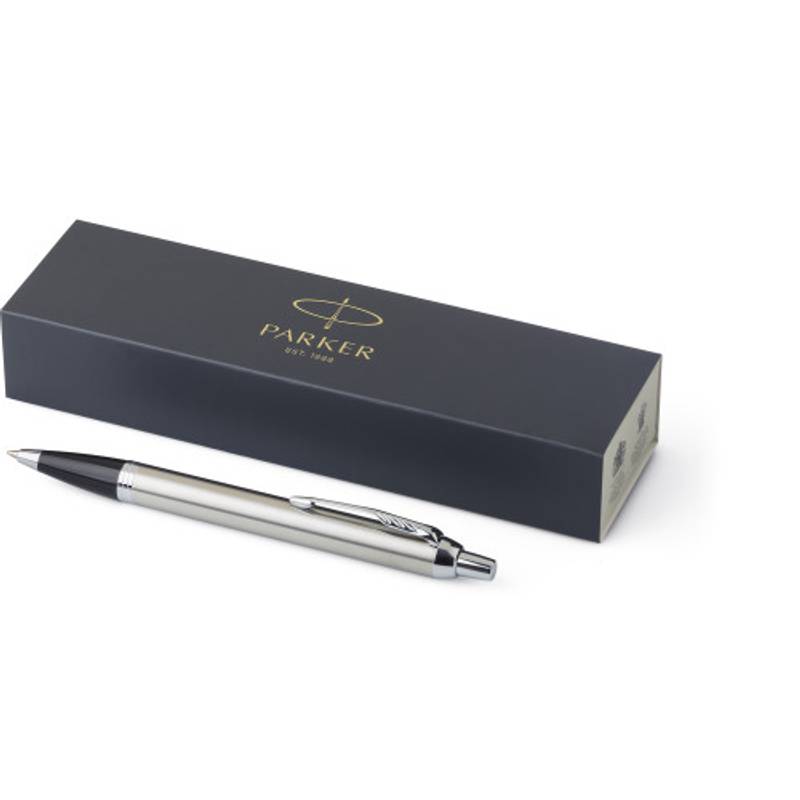 Kuličkové pero Parker IM, stříbrná Kuličkové pero Parker IM, stříbrná