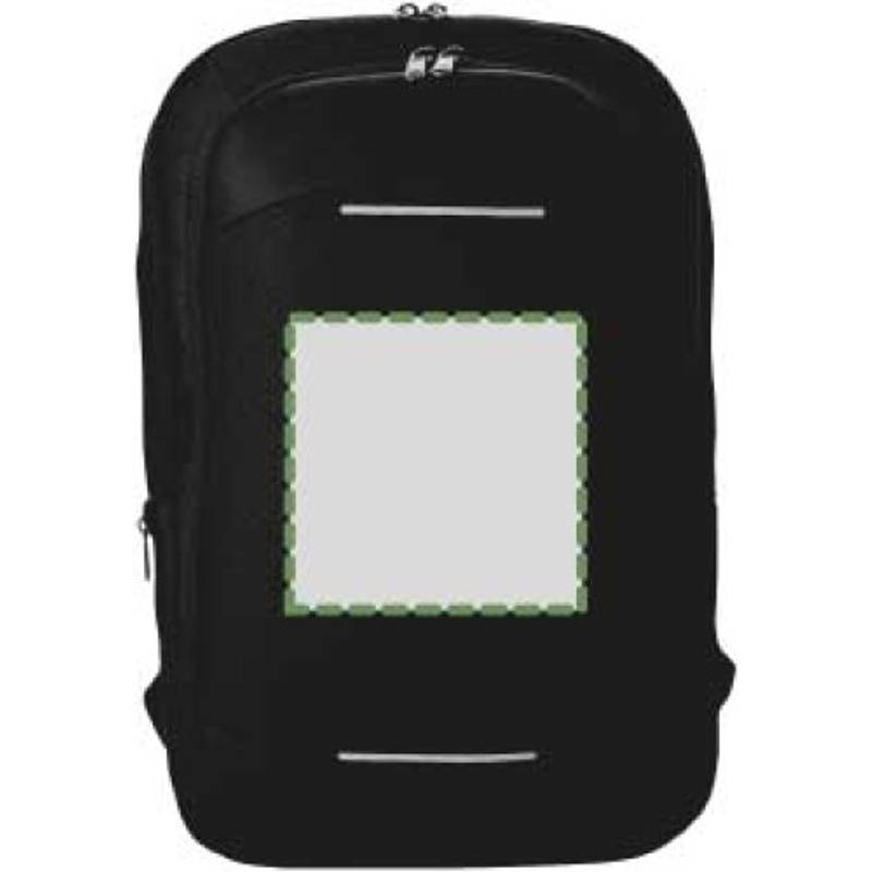 Polyesterový (600D) batoh, černá Polyesterový (600D) batoh, černá