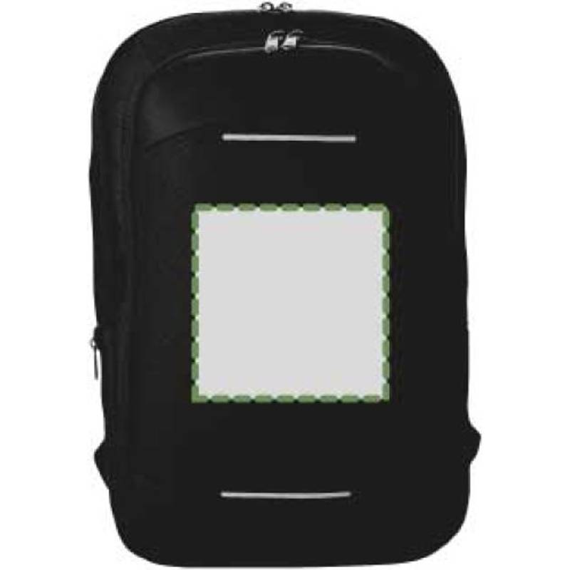 Polyesterový (600D) batoh, černá Polyesterový (600D) batoh, černá