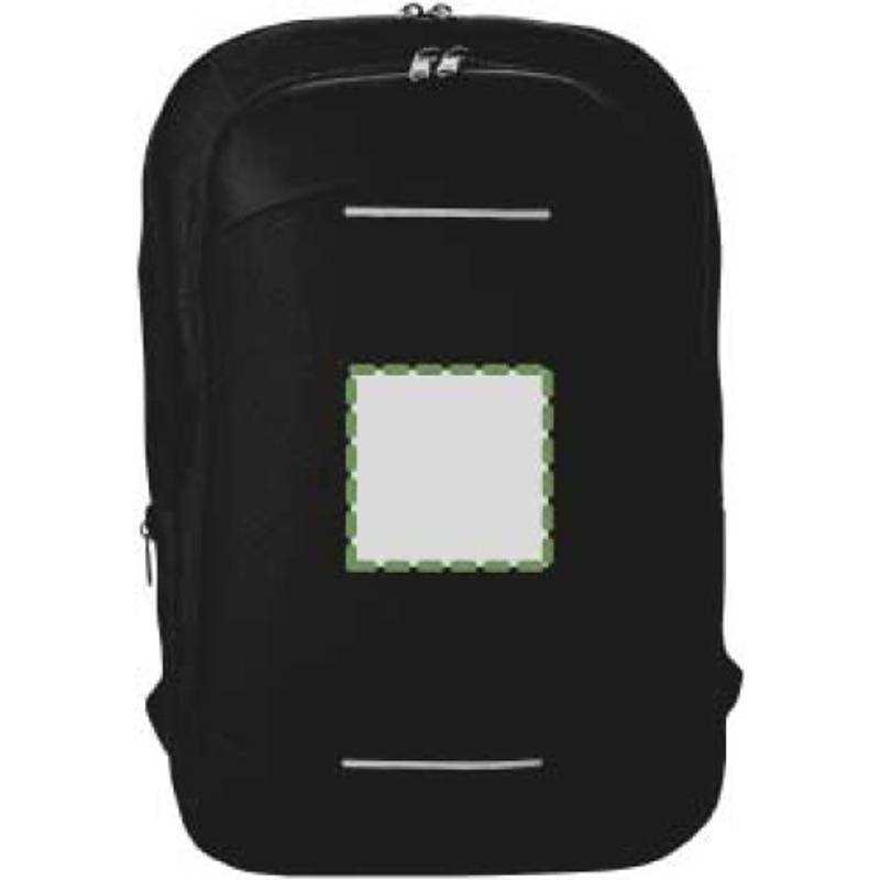 Polyesterový (600D) batoh, černá Polyesterový (600D) batoh, černá