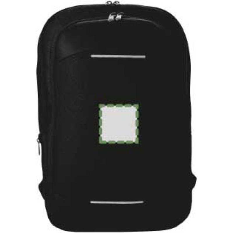 Polyesterový (600D) batoh, černá Polyesterový (600D) batoh, černá