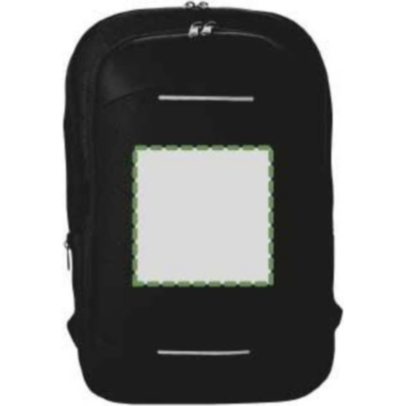 Polyesterový (600D) batoh, černá Polyesterový (600D) batoh, černá