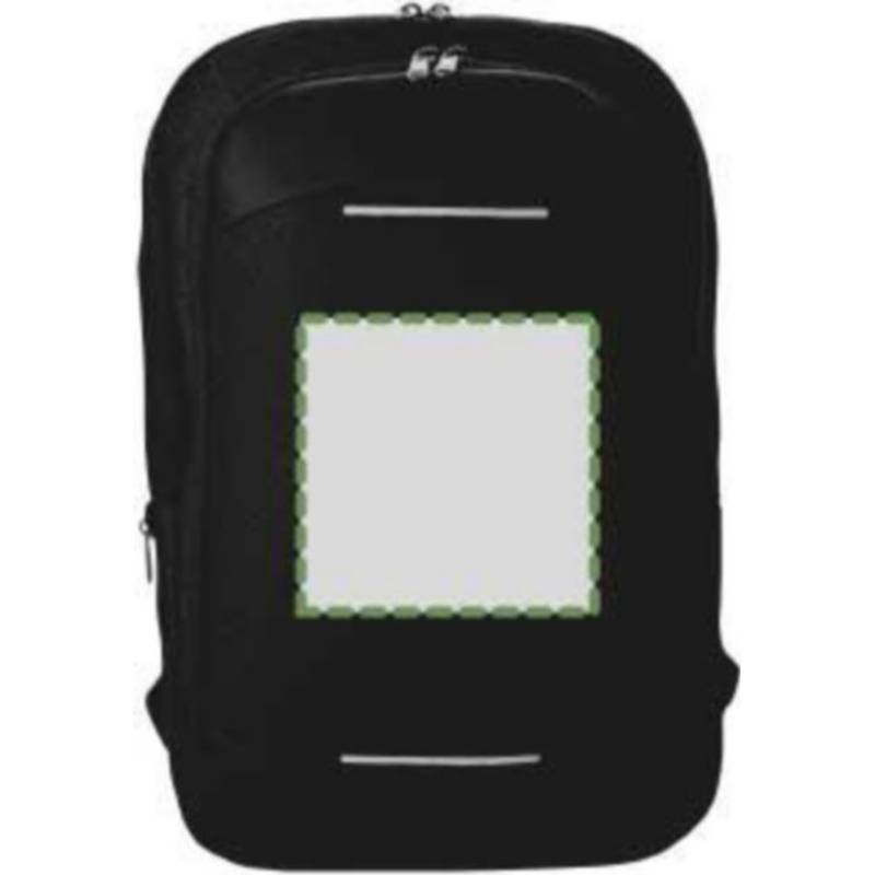 Polyesterový (600D) batoh, černá Polyesterový (600D) batoh, černá