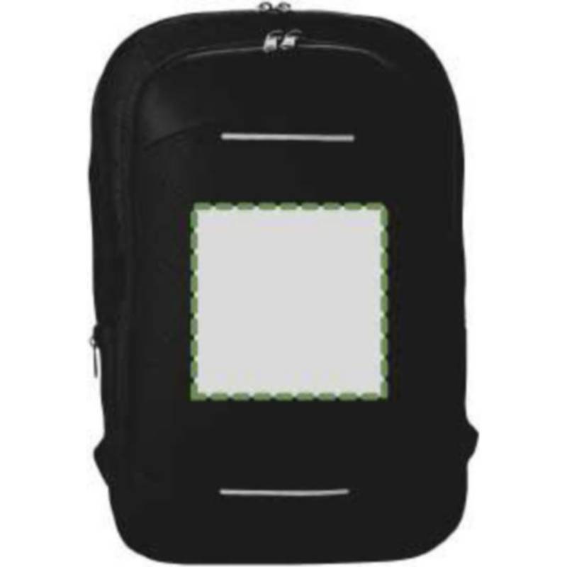 Polyesterový (600D) batoh, černá Polyesterový (600D) batoh, černá