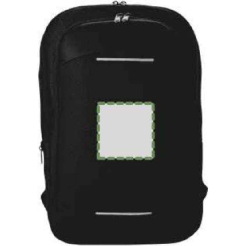 Polyesterový (600D) batoh, černá Polyesterový (600D) batoh, černá