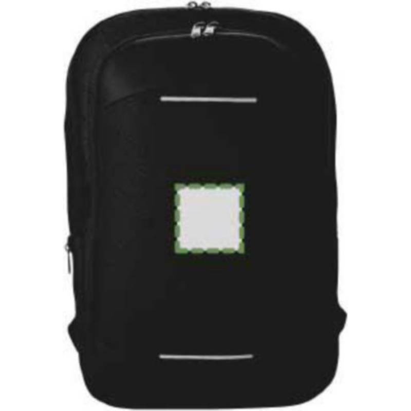 Polyesterový (600D) batoh, černá Polyesterový (600D) batoh, černá