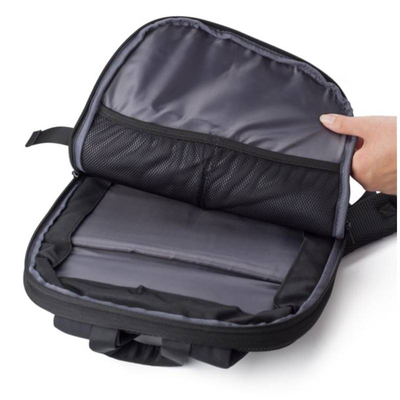 Polyesterový (600D) batoh, černá Polyesterový (600D) batoh, černá