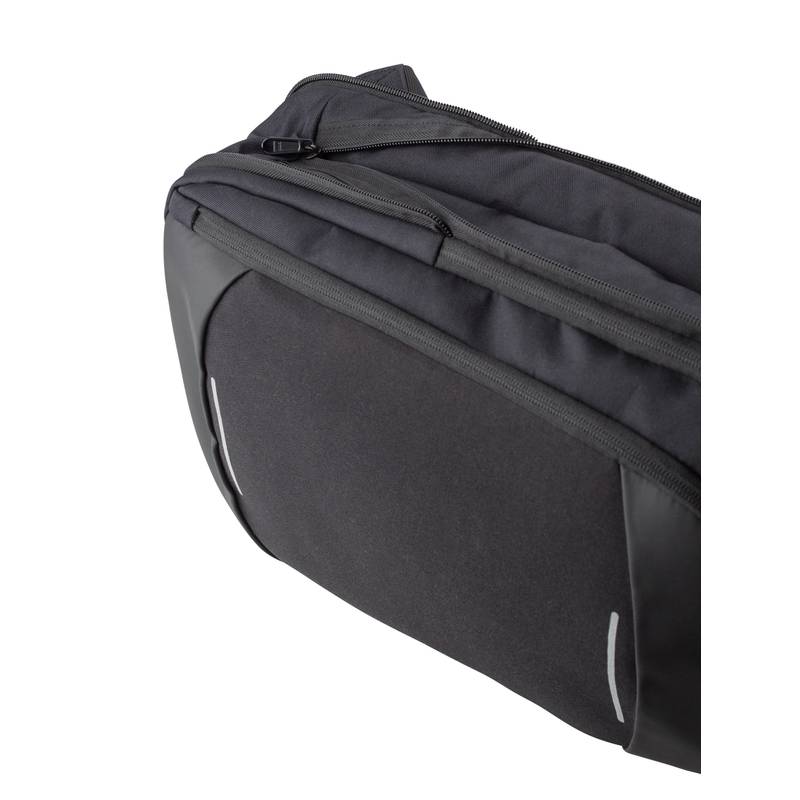 Polyesterový (600D) batoh, černá Polyesterový (600D) batoh, černá