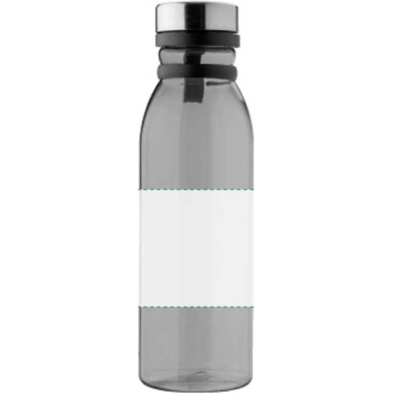 Plastová rPET láhev Timothy, modrá Plastová rPET láhev Timothy, modrá