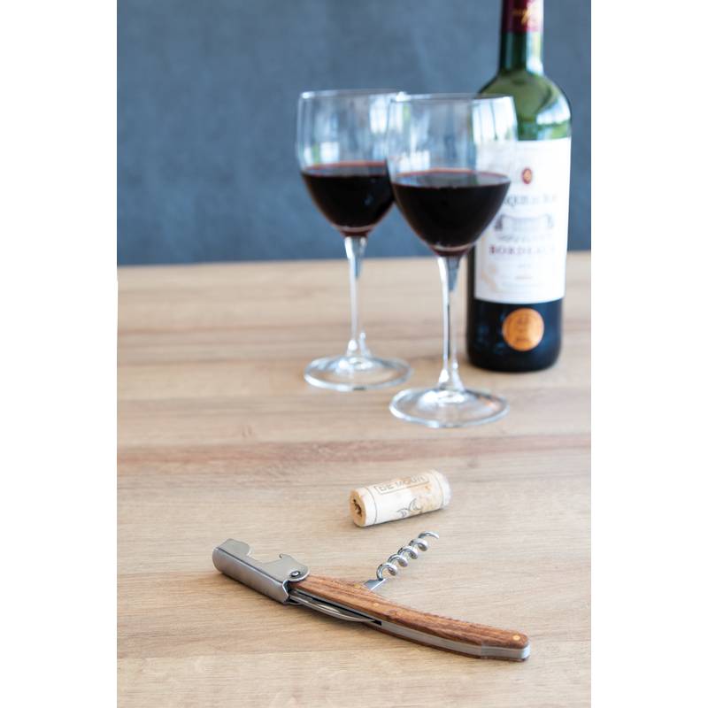 "Dřevěný číšnický nůž ""Opulent"" , hnědá" "Dřevěný číšnický nůž ""Opulent"" , hnědá"