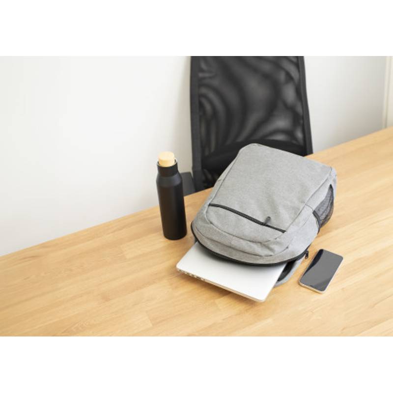 Polyesterový (600D) batoh Glynn, černá Polyesterový (600D) batoh Glynn, černá