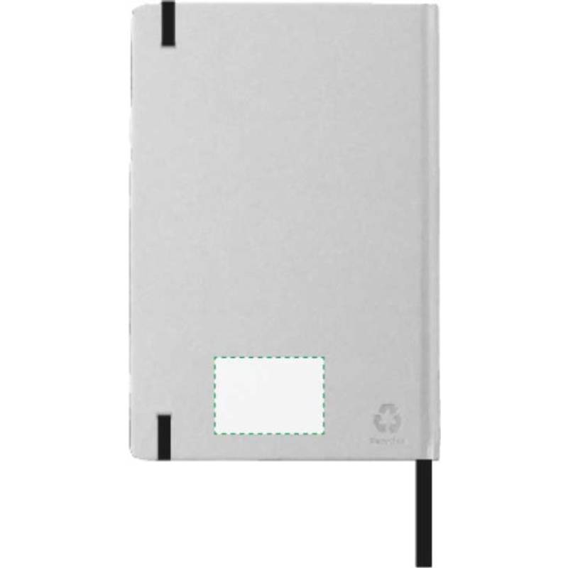 Zápisník z recyklovaného papíru (A5) Gianni, zelená limetková Zápisník z recyklovaného papíru (A5) Gianni, zelená limetková